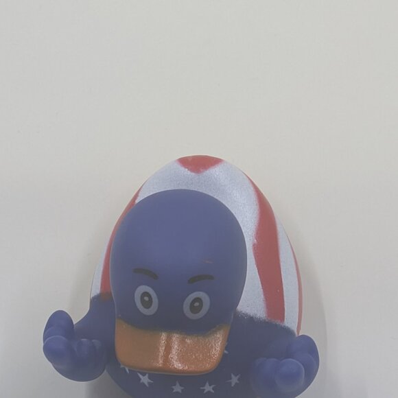 Middle Finger Duck Rubber Ducks Finge Usa Flag Pattern - Picture 6 of 6